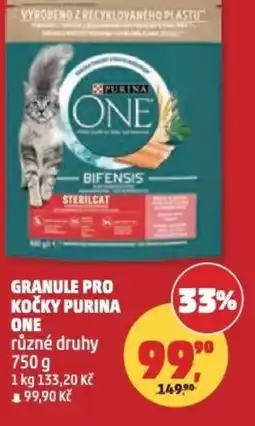 Penny Market Granule pro kočky purina one nabídka