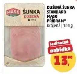 Penny Market Dušená šunka standard maso příbram nabídka
