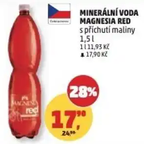 Penny Market Minerální voda magnesia red nabídka