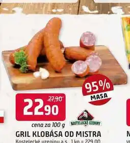 Trefa GRIL KLOBÁSA OD MISTRA nabídka