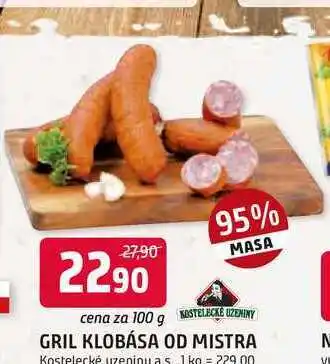 Trefa GRIL KLOBÁSA OD MISTRA nabídka