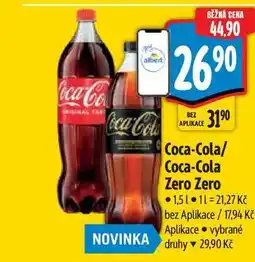 Albert Coca-Cola/ Coca-Cola Zero nabídka