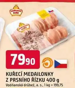Trefa KUŘECÍ MEDAILONKY Z PRSNÍHO ŘÍZKU nabídka