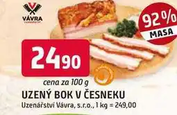 Trefa UZENÝ BOK V ČESNEKU nabídka