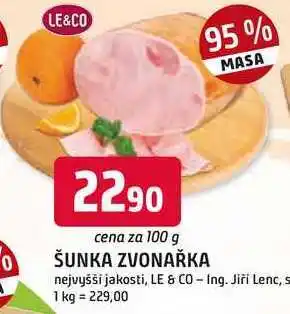 Trefa LE & CO ŠUNKA ZVONAŘKA nabídka