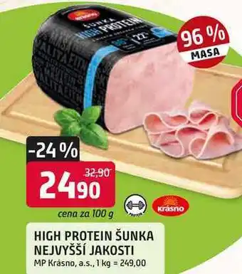 Trefa HIGH PROTEIN ŠUNKA NEJVYŠŠÍ JAKOSTI nabídka