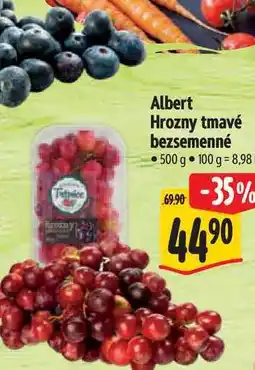 Albert Albert Hrozny tmavé bezsemenné nabídka