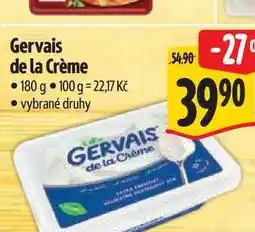 Albert Gervais de la Crème nabídka