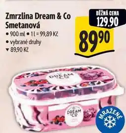 Albert Zmrzlina Dream & Co Smetanová nabídka