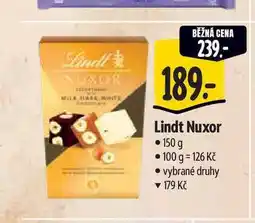 Albert Lindt Nuxor nabídka