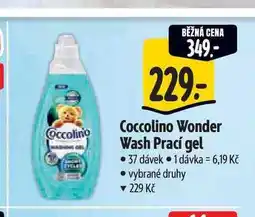 Albert Coccolino Wonder Wash Prací gel 37 dávek nabídka