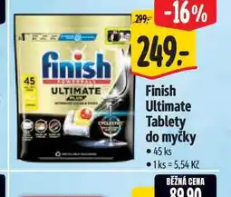 Albert Finish Ultimate Tablety do myčky 45 ks nabídka