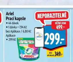 Albert Ariel Prací kapsle 44 dávek nabídka