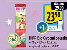Albert t HiPP Bio Ovocná oplatka nabídka