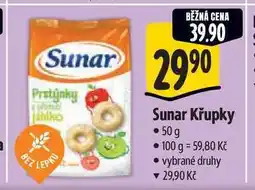 Albert Sunar Křupky nabídka