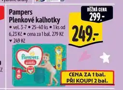 Albert Pampers Plenkové kalhotky vel. 3-7 25-40 ks nabídka