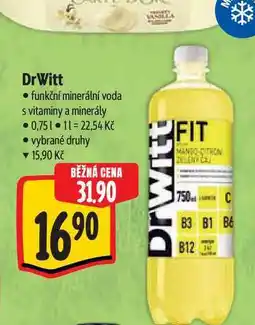 Albert DrWitt funkční minerální voda s vitaminy a minerály nabídka