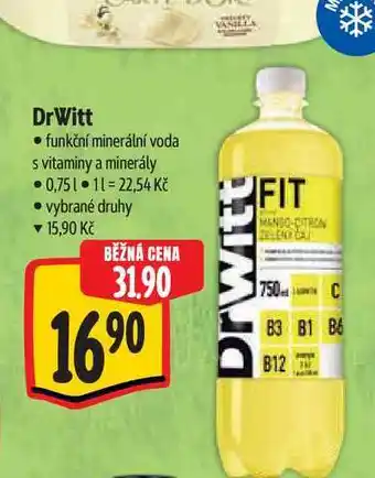Albert DrWitt funkční minerální voda s vitaminy a minerály nabídka