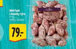 Albert Mini fuet kousky sýru nabídka