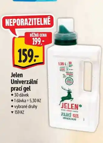 Albert Jelen Univerzální prací gel 30 dávek nabídka