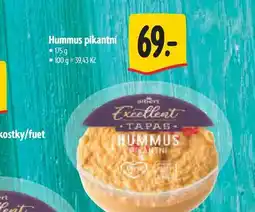 Albert Hummus pikantní nabídka
