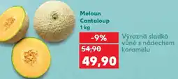 Kaufland Meloun Cantaloup nabídka