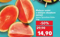 Kaufland Meloun vodní s nízkým obsahem semen nabídka