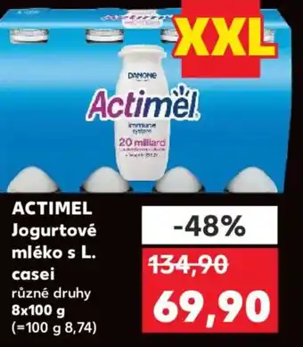 Kaufland ACTIMEL Jogurtové mléko s L. casei nabídka