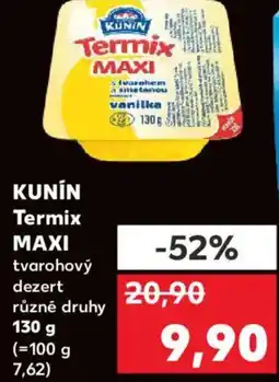 Kaufland KUNIN Termix MAXI nabídka