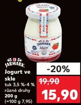 Kaufland Jogurt ve skle nabídka