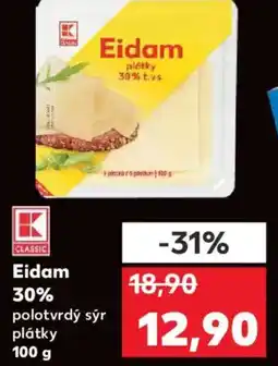 Kaufland Eidam 30% nabídka