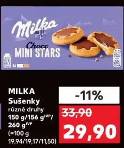 Kaufland MILKA Sušenky nabídka