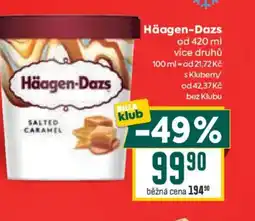 Billa Häagen-Dazs nabídka