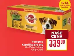 Billa Pedigree Kapsičky pro psy nabídka