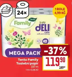 Billa Tento Family Toaletní papír nabídka