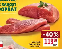 Billa Vepřové řízky z kýty nabídka