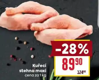 Billa Kuřecí stehna maxi nabídka