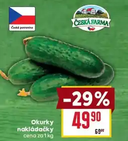 Billa Okurky nakládačky nabídka