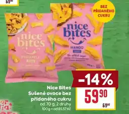 Billa Nice Bites Sušené ovoce bez přidaného cukru nabídka