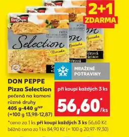 Kaufland DON PEPPE Pizza Selection nabídka