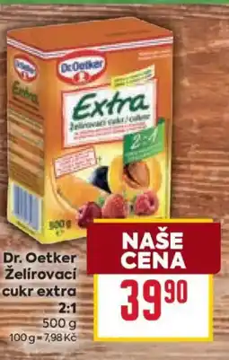 Billa Dr. Oetker Želírovací cukr extra 2:1 nabídka