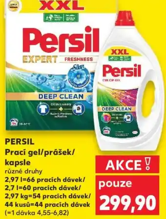 Kaufland PERSIL Prací gel/prášek/ kapsle nabídka