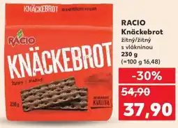 Kaufland RACIO Knäckebrot žitný/žitný s vlákninou nabídka