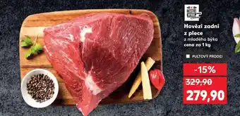 Kaufland Hovězí zadní z plece nabídka