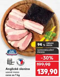 Kaufland Anglická slanina nabídka