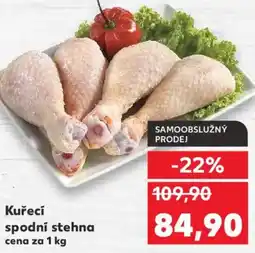 Kaufland Kuřecí spodní stehna nabídka