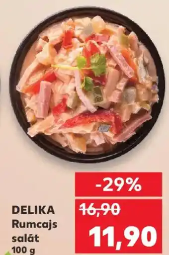 Kaufland DELIKA Rumcajs salát nabídka