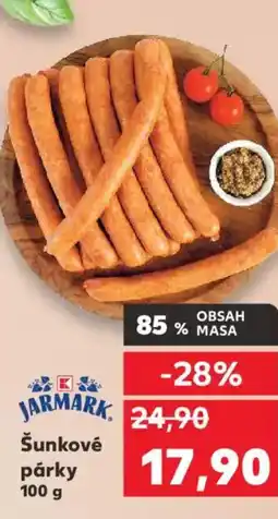 Kaufland Šunkové párky nabídka