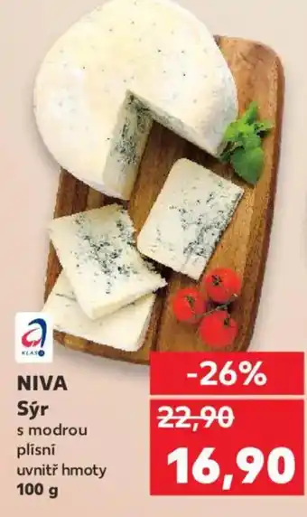 Kaufland NIVA Sýr nabídka