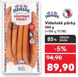 Kaufland Vídeňské párky nabídka